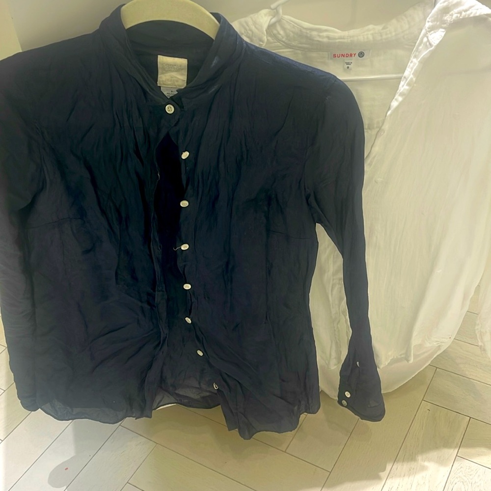 Lot Button down shirts J Crew, Sundry